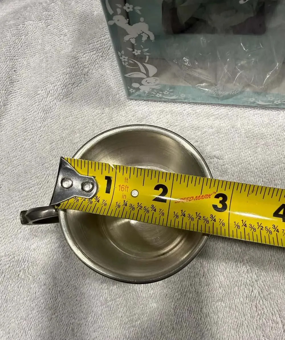 Leonard Silverplated Pewter Baby Cup In Original Box